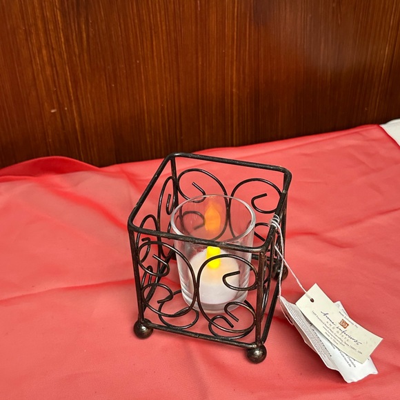 Home Interiors Metal square tea light holder - Picture 10 of 10